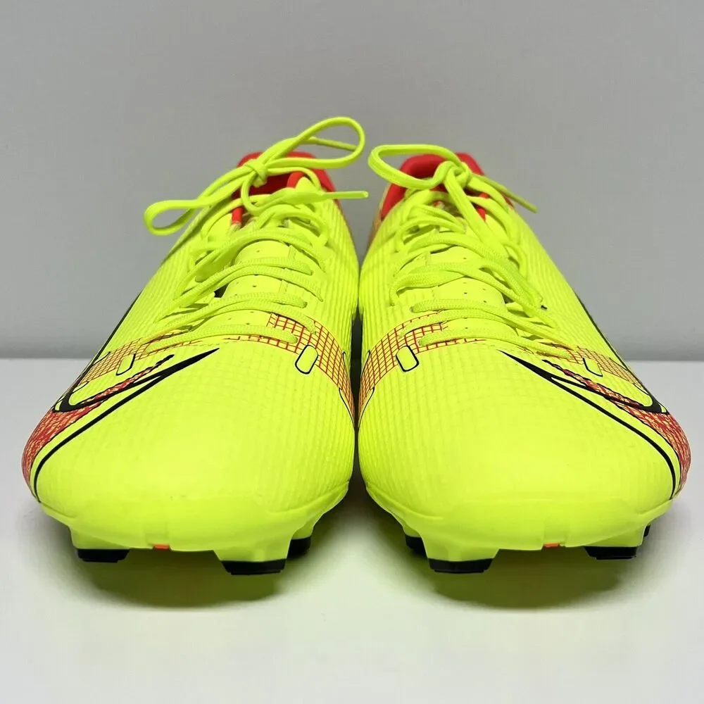 NEW Nike Mercurial Vapor 14 Academy FG MG Volt Soccer Cleats CU5691-760 Mens 11 - Picture 3 of 7